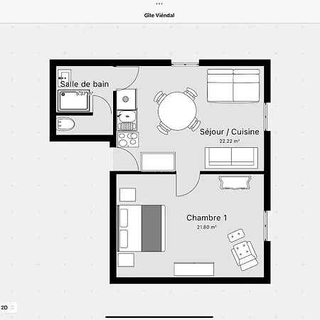 Appartement Banda Château Viéndal